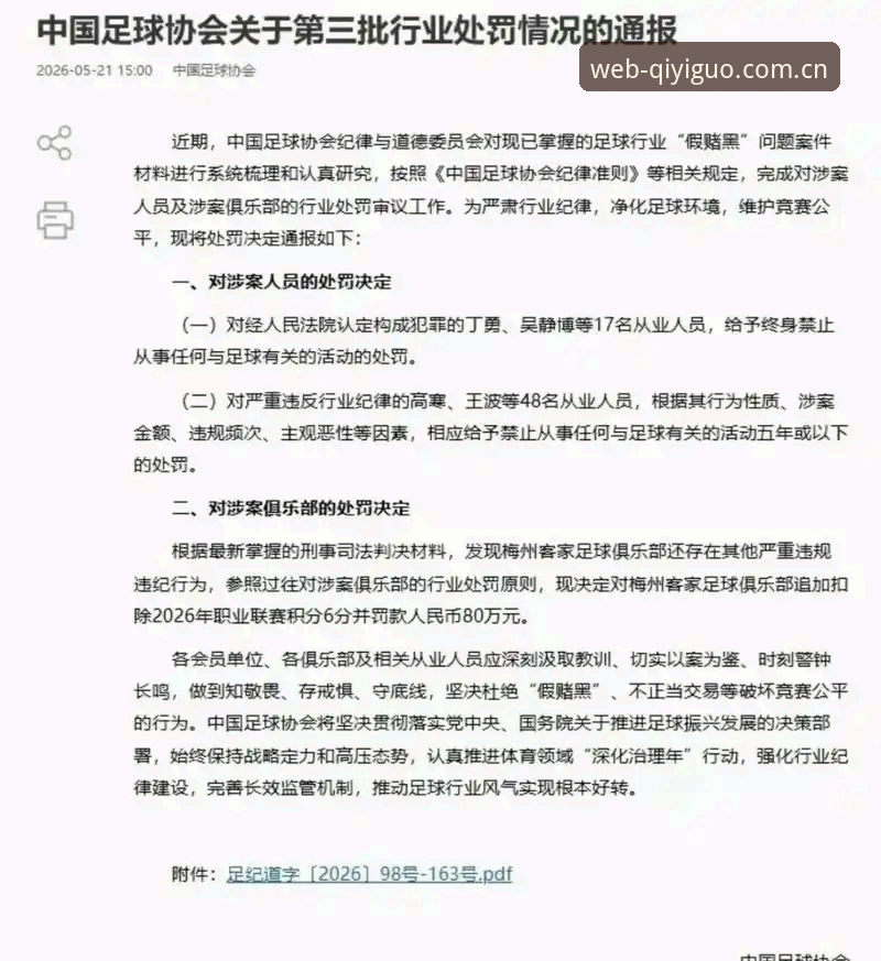 奇异果体育2025安装教程 深度解读足协第三批禁足名单,掌握赛事风险规避的关键知识